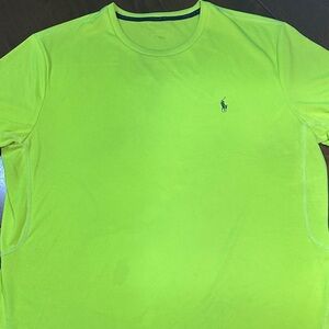 Polo Ralph Lauren Men's Neon Green T-Shirt